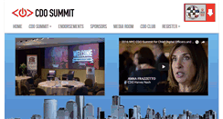 Desktop Screenshot of cdosummit.com